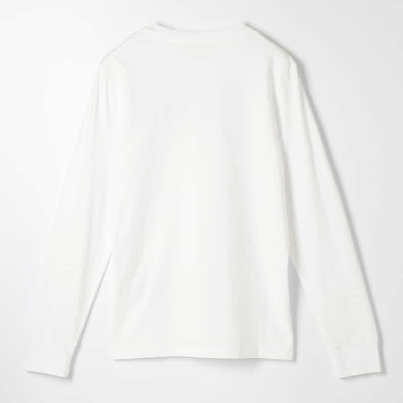 MONCLER MONCLER＜モンクレール＞ ロゴ入りロングスリーブカットソー WHITE