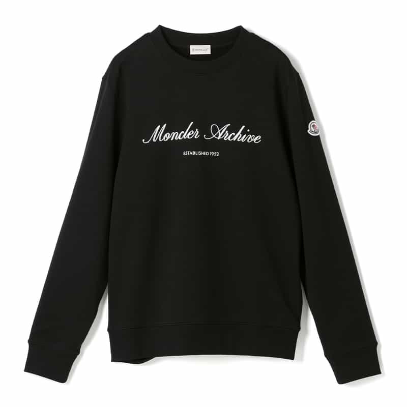 MONCLER MONCLER＜モンクレール＞ スウェットプルオーバー BLACK