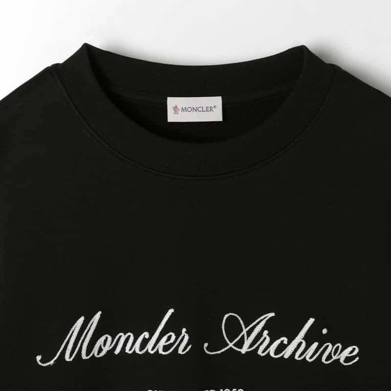 MONCLER MONCLER＜モンクレール＞ スウェットプルオーバー BLACK