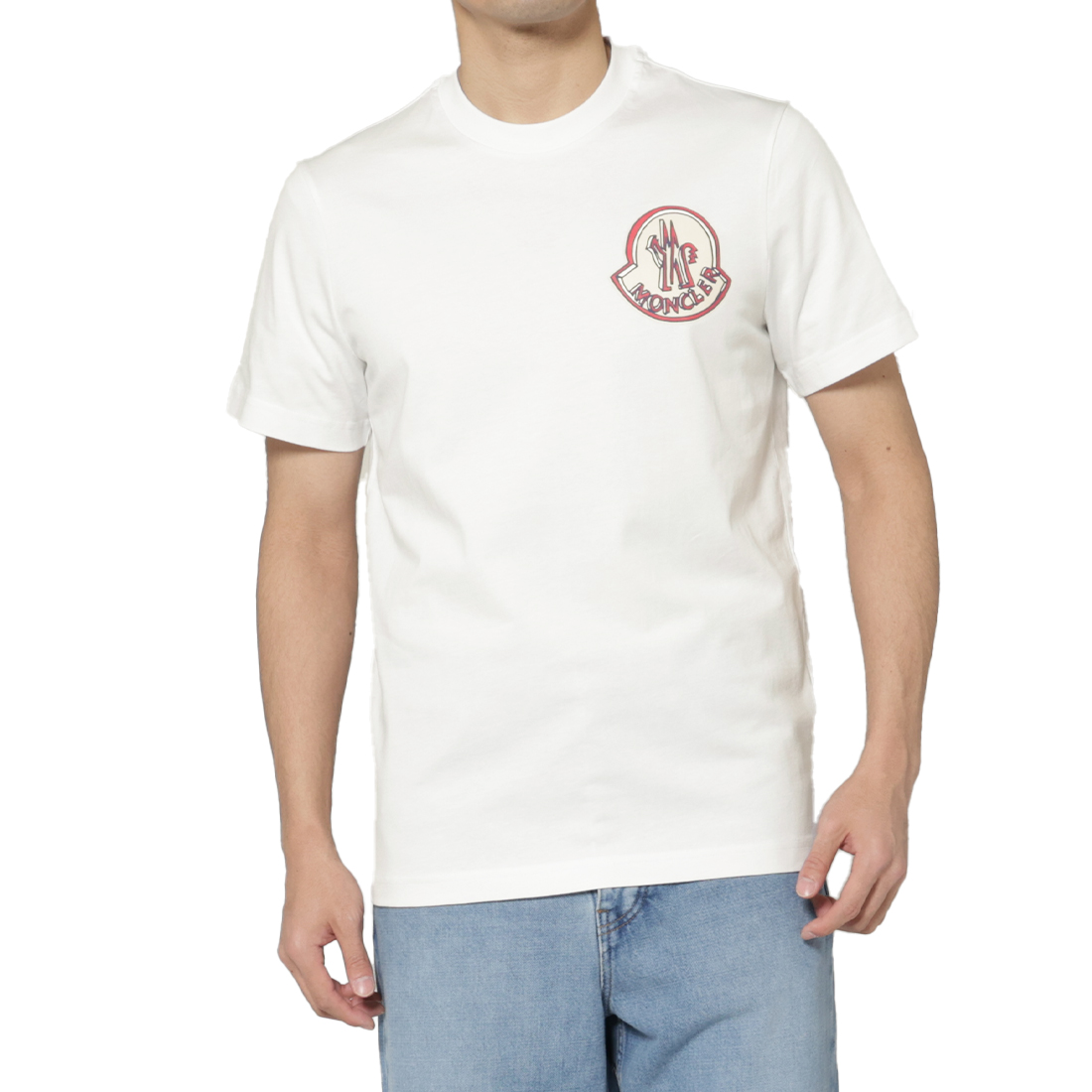 MONCLER＜モンクレール＞ ロゴ入りTシャツ