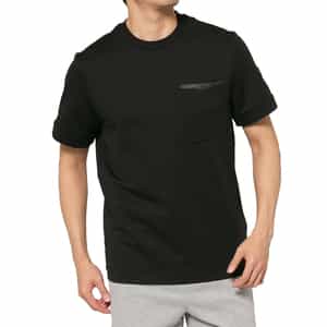 MONCLER＜モンクレール＞ レザーパッチロゴ入りTシャツ