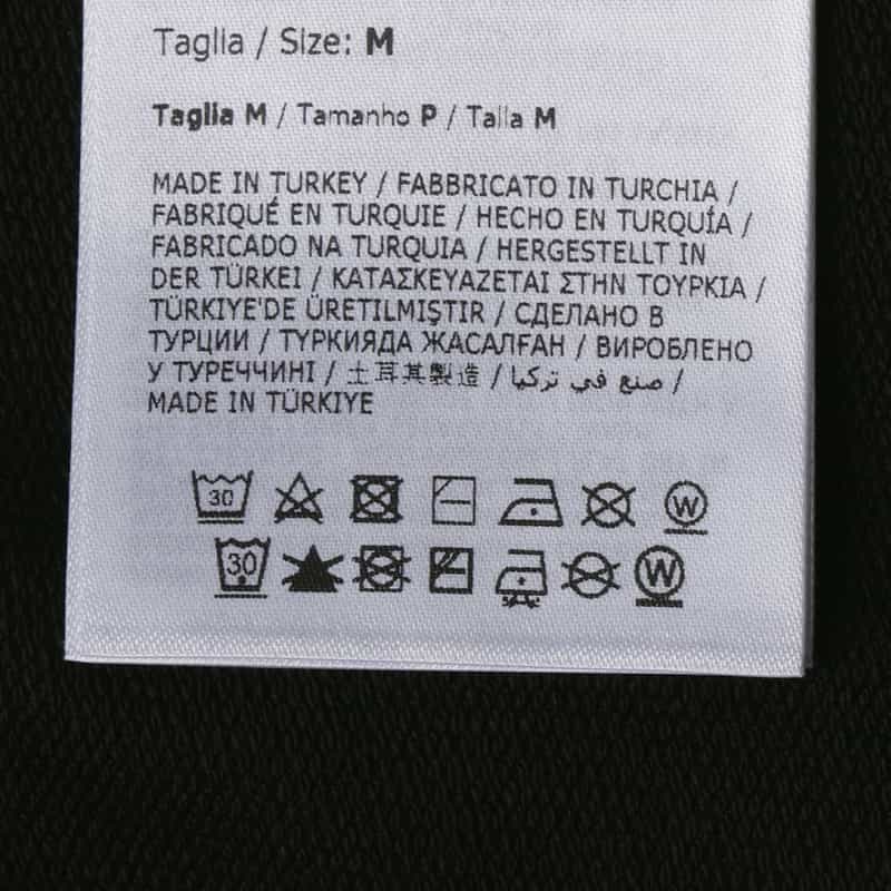 MONCLER MONCLER＜モンクレール＞ レザーパッチロゴ入りTシャツ BLACK