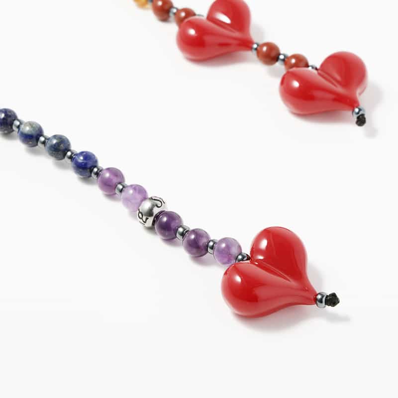 STRING TING STRING TING ＜ストリング ティング＞ バッグチャーム “Big Chakra Energy“ MULTI COLOR