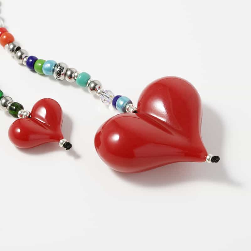 STRING TING STRING TING ＜ストリング ティング＞ バッグチャーム “Big Love“ MULTI COLOR