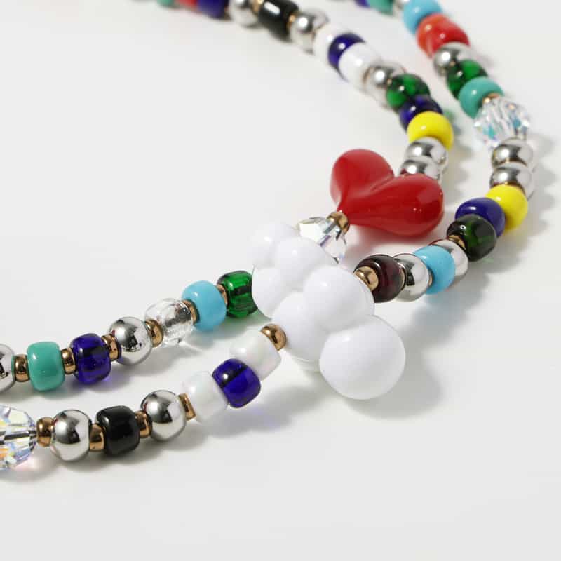 STRING TING STRING TING ＜ストリング ティング＞ バッグチャーム “Big Love Bag Charm2“ MULTI COLOR