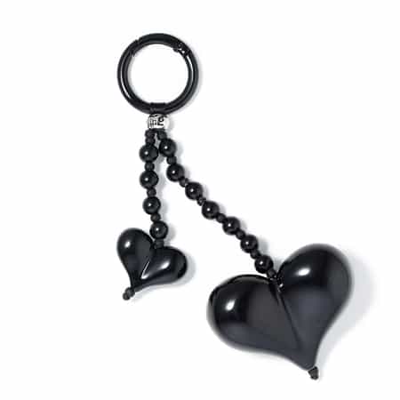 STRING TING ＜ストリング ティング＞ バッグチャーム “Big Love Obsidian“