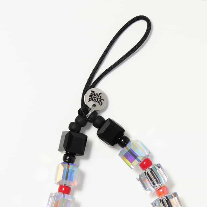 STRING TING STRING TING ＜ストリング ティング＞ フォンストラップ “Birthday Cake Drip“ MULTI COLOR