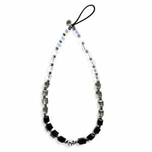 STRING TING ＜ストリング ティング＞ フォンストラップ “STRING TING Midnight Oil Drip“