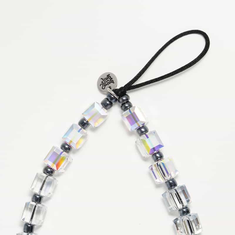 STRING TING STRING TING ＜ストリング ティング＞ フォンストラップ “STRING TING Midnight Oil Drip“ MULTI COLOR