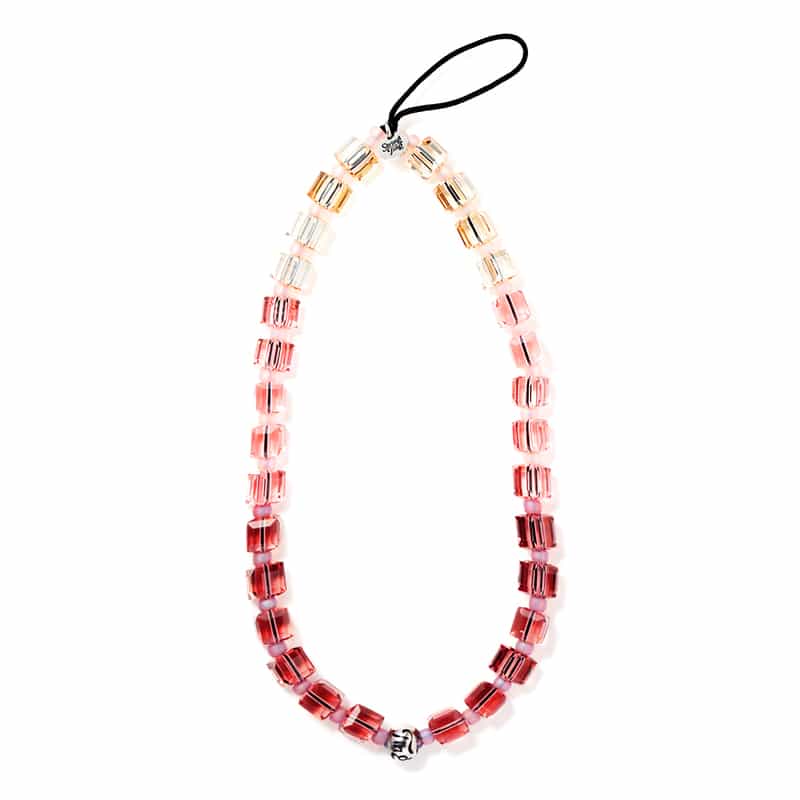 STRING TING STRING TING ＜ストリング ティング＞ フォンストラップ “Rosewater Drip“ MULTI COLOR