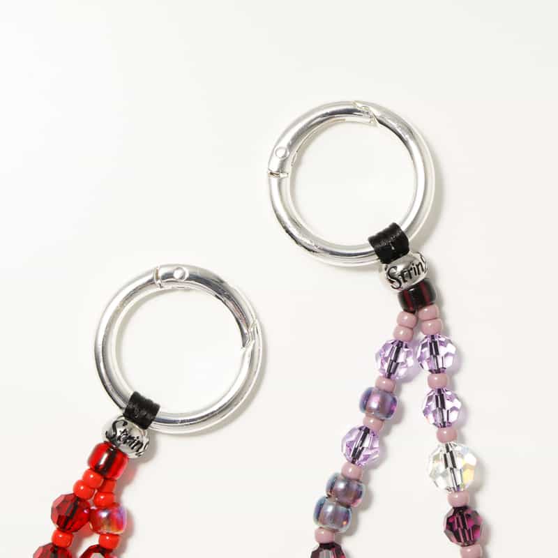 STRING TING STRING TING ＜ストリング ティング＞ バッグチャーム “Twin Rainbow Bag Ting2“ MULTI COLOR