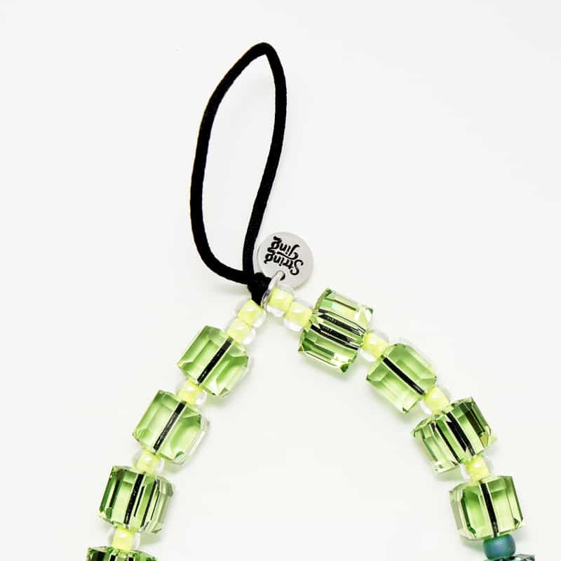 STRING TING STRING TING ＜ストリング ティング＞ フォンストラップ “Peacekeeper Crystal“ MULTI COLOR