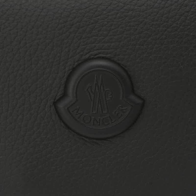 MONCLER MONCLER＜モンクレール＞ レザーボディバッグ BLACK