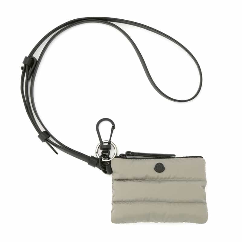 MONCLER MONCLER＜モンクレール＞ ショルダーストラップ付きカードケース KHAKI