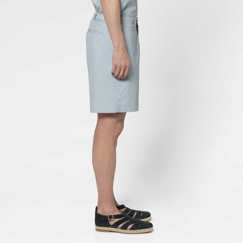 BARNEYS NEW YORK セットアップ ストライプ柄ショーツ BLUE