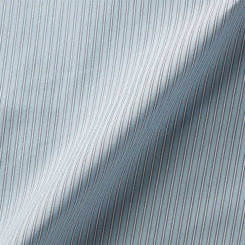 BARNEYS NEW YORK セットアップ ストライプ柄ショーツ BLUE