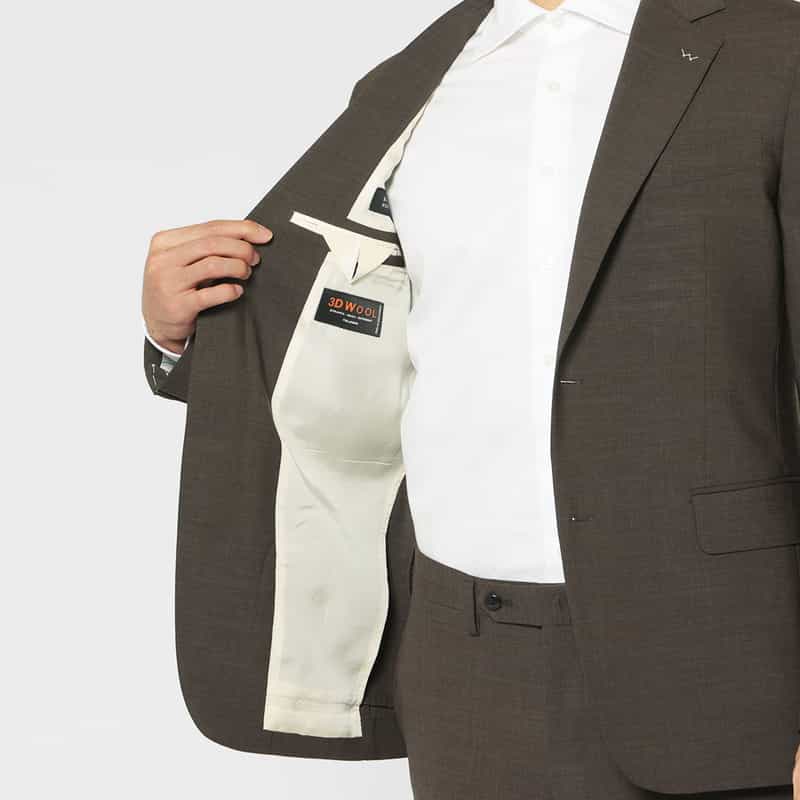 BARNEYS NEW YORK スーツ"MADISON" BROWN