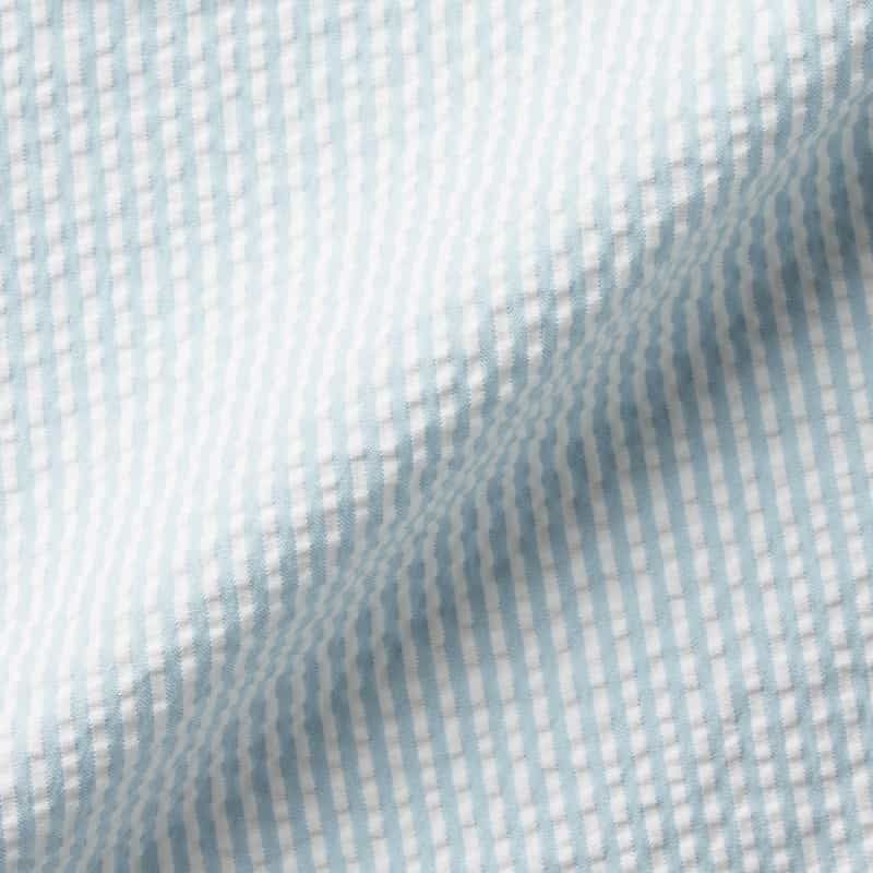 BARNEYS NEW YORK シアサッカー素材スーツ"MADISON" LIGHT BLUE