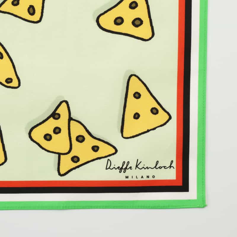 DIEFFE KINLOCH DIEFFE KINLOCH＜ディエッフェ キンロック＞ ハンカチ GREEN