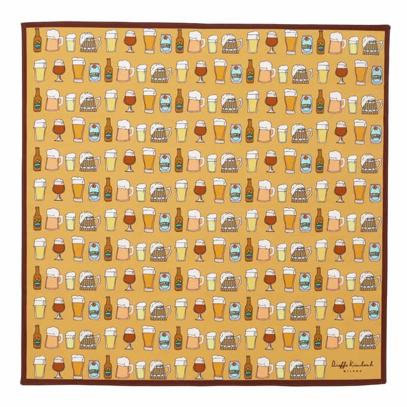 DIEFFE KINLOCH DIEFFE KINLOCH＜ディエッフェ キンロック＞ ハンカチ BEIGE