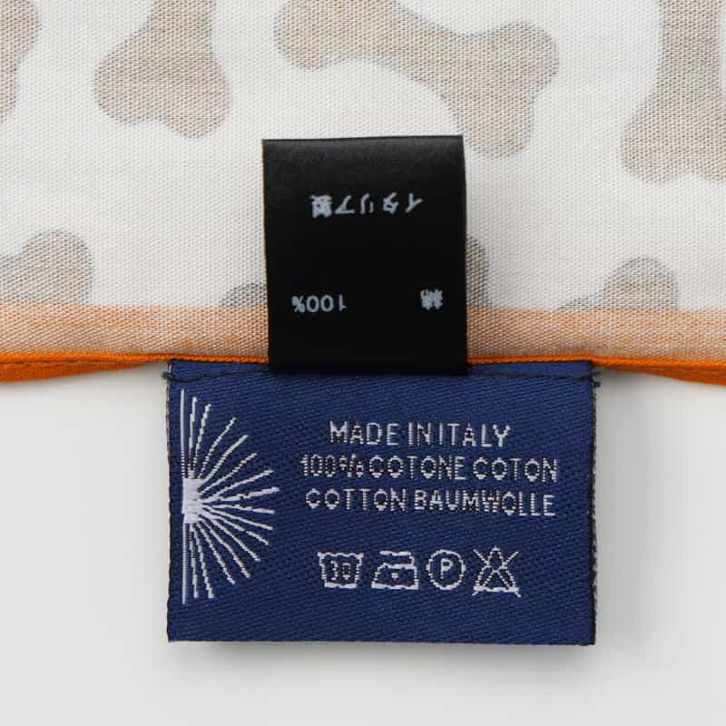 DIEFFE KINLOCH DIEFFE KINLOCH＜ディエッフェ キンロック＞ ハンカチ YELLOW