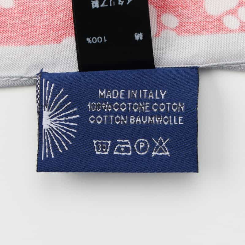 DIEFFE KINLOCH DIEFFE KINLOCH＜ディエッフェ キンロック＞ ハンカチ RED