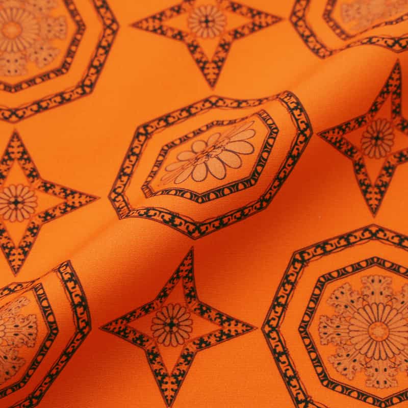 DIEFFE KINLOCH DIEFFE KINLOCH＜ディエッフェ キンロック＞ ハンカチ ORANGE