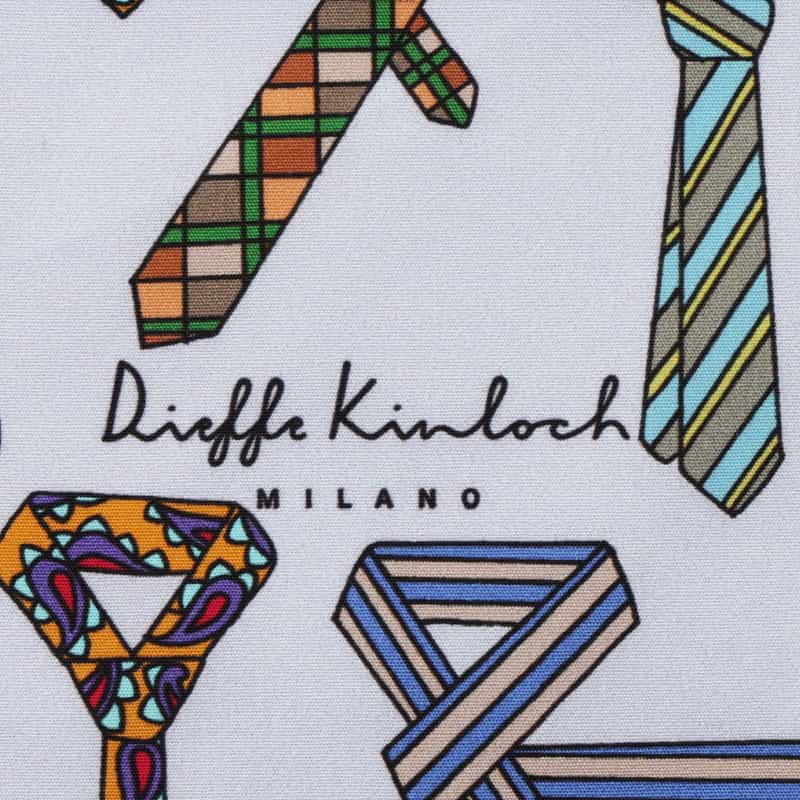 DIEFFE KINLOCH DIEFFE KINLOCH＜ディエッフェ キンロック＞ ハンカチ PURPLE