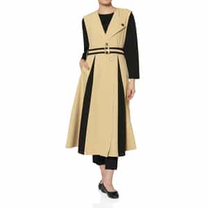 アシンメトリーデザイン ジレコート