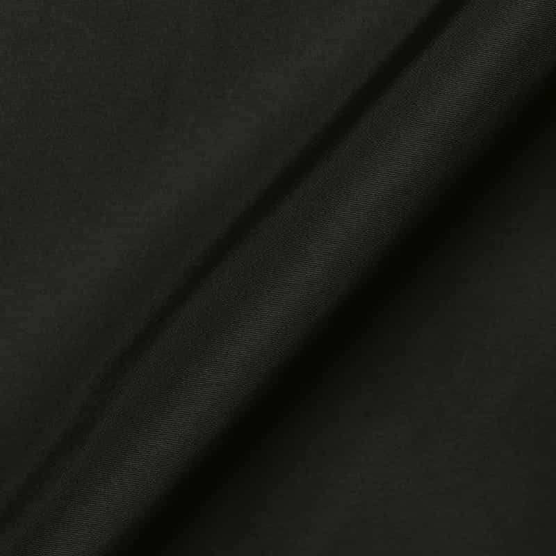 BARNEYS NEW YORK ウォッシャブル シャンブレータフタスカート BLACK