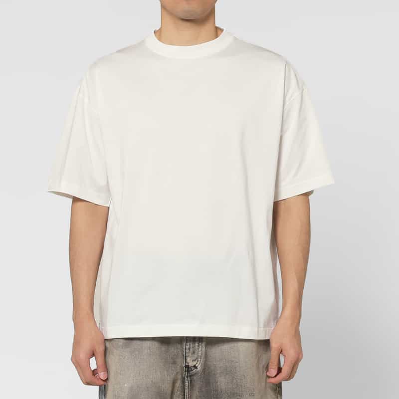 GIM GIM＜ジム＞ コットンTシャツ WHITE