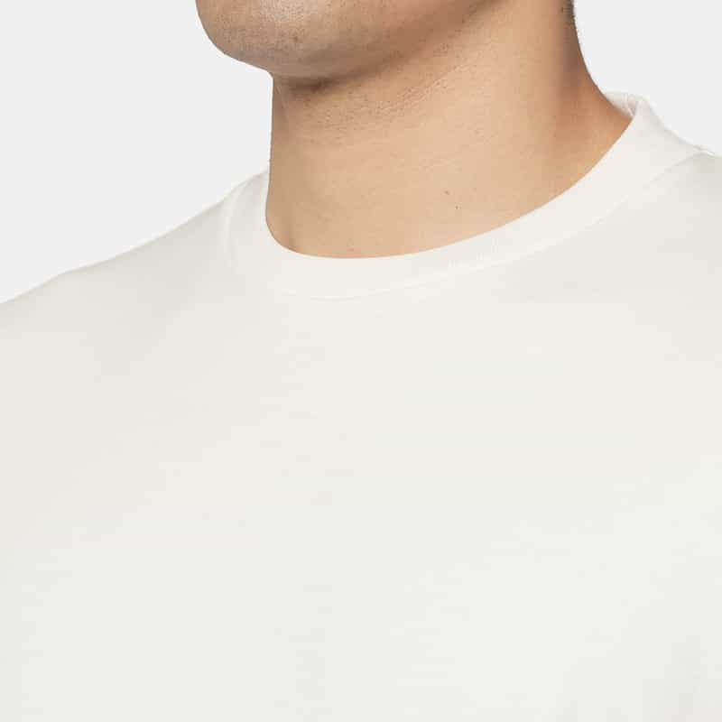 BARNEYS NEW YORK スロープネックTシャツ（白黒2枚組） NONE