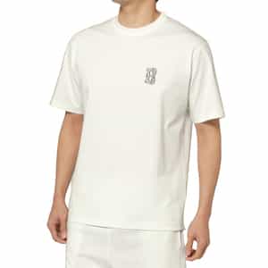 セットアップ ワンポイントロゴ入りTシャツ