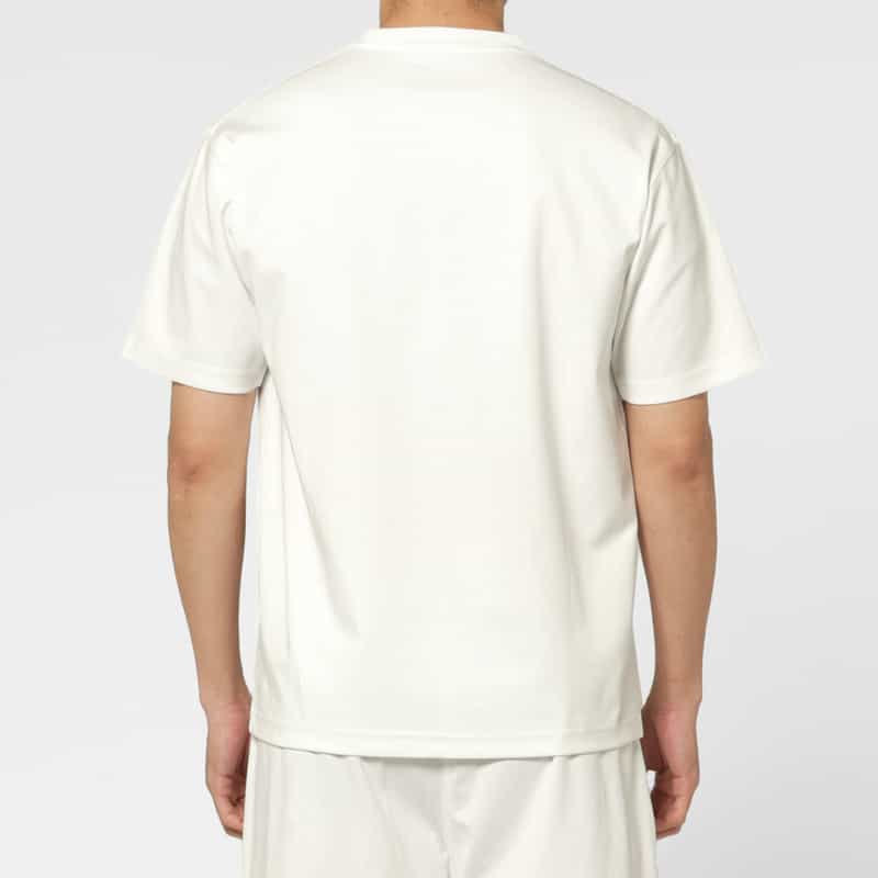 BARNEYS NEW YORK セットアップ ワンポイントロゴ入りTシャツ WHITE