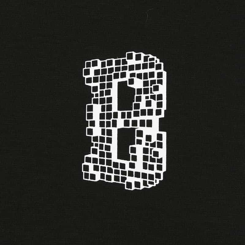 BARNEYS NEW YORK セットアップ ワンポイントロゴ入りTシャツ BLACK