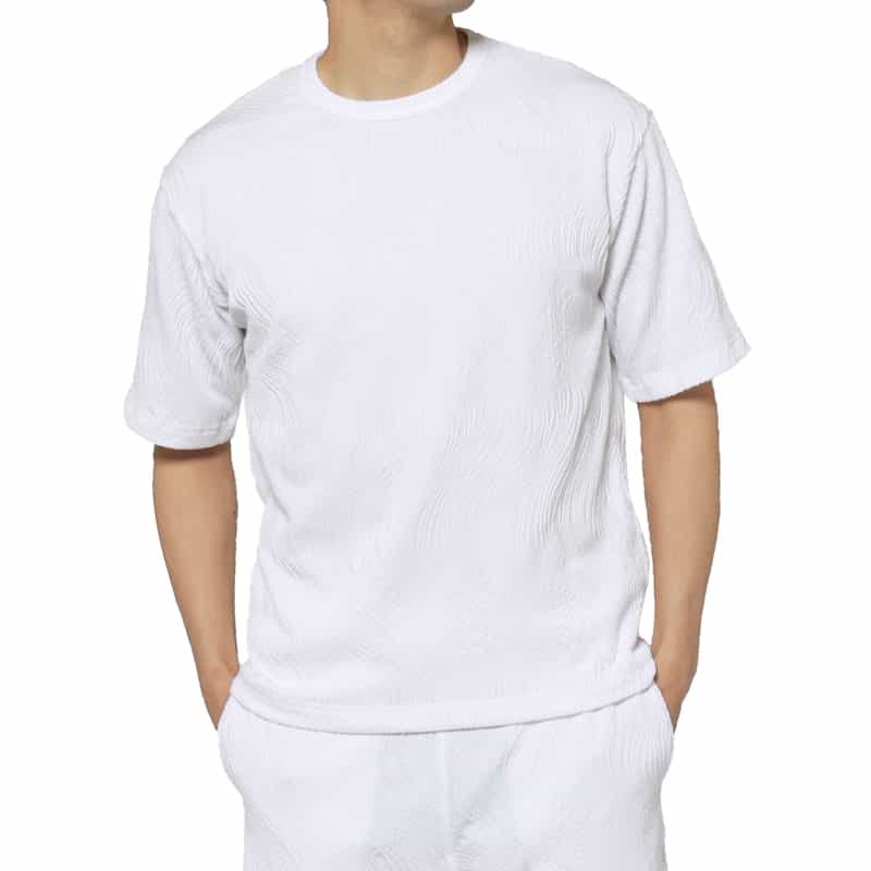 セットアップ ジャガードTシャツ