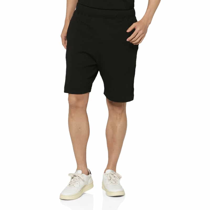 BARNEYS NEW YORK セットアップ ジャガードショーツ BLACK