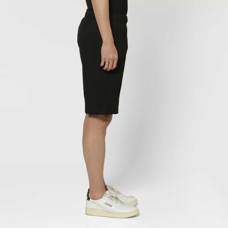 BARNEYS NEW YORK セットアップ ジャガードショーツ BLACK