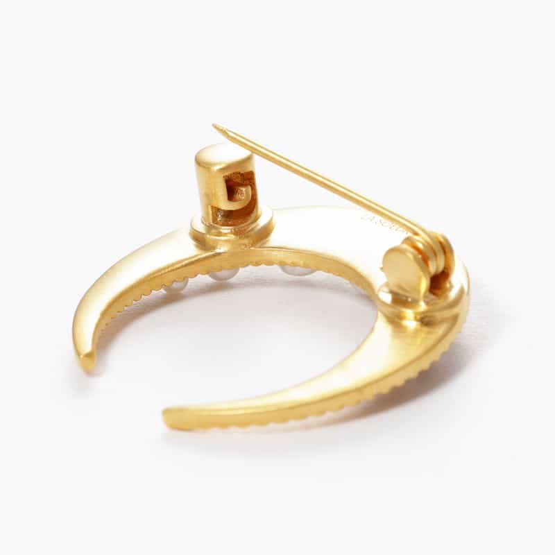 LA SOEUR LA SOEUR＜ラ スール＞ ブローチ（ムーン） NONE