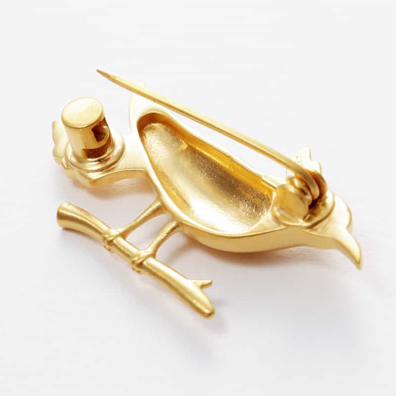 LA SOEUR LA SOEUR＜ラ スール＞ ブローチ（バード） GOLD