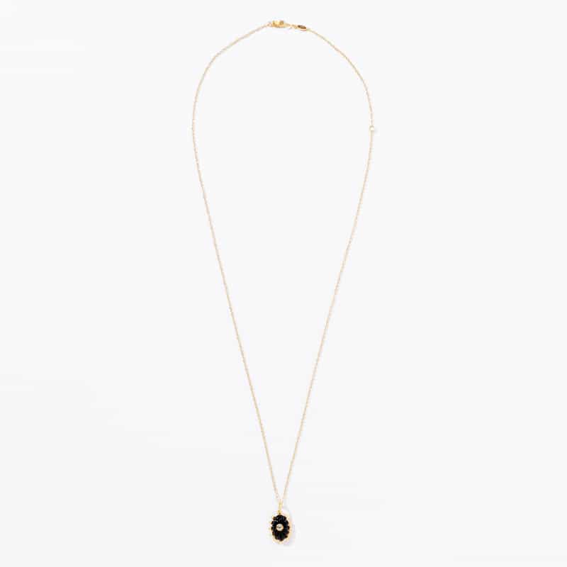 LA SOEUR LA SOEUR＜ラ スール＞ ネックレス（オニキス） GOLD