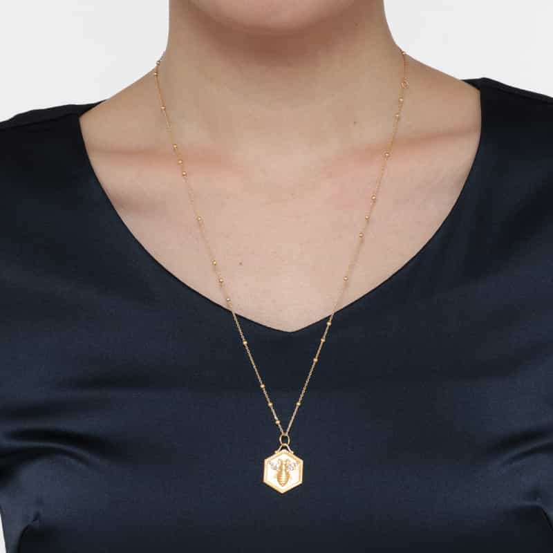 LA SOEUR LA SOEUR＜ラ スール＞ ペンダント（ヘキサゴン） GOLD