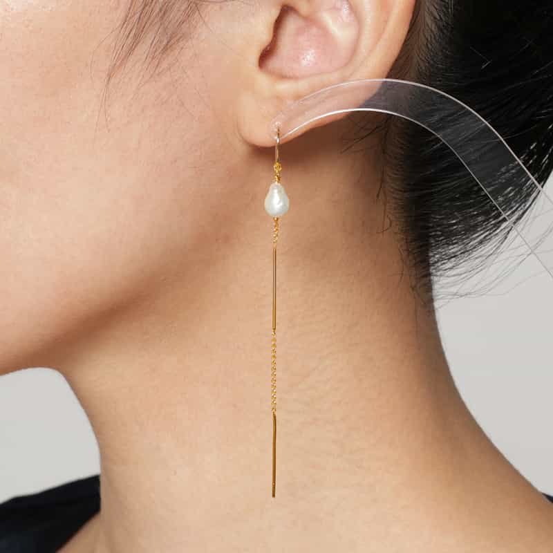 LA SOEUR LA SOEUR＜ラ スール＞ アメリカンピアス （パール） GOLD