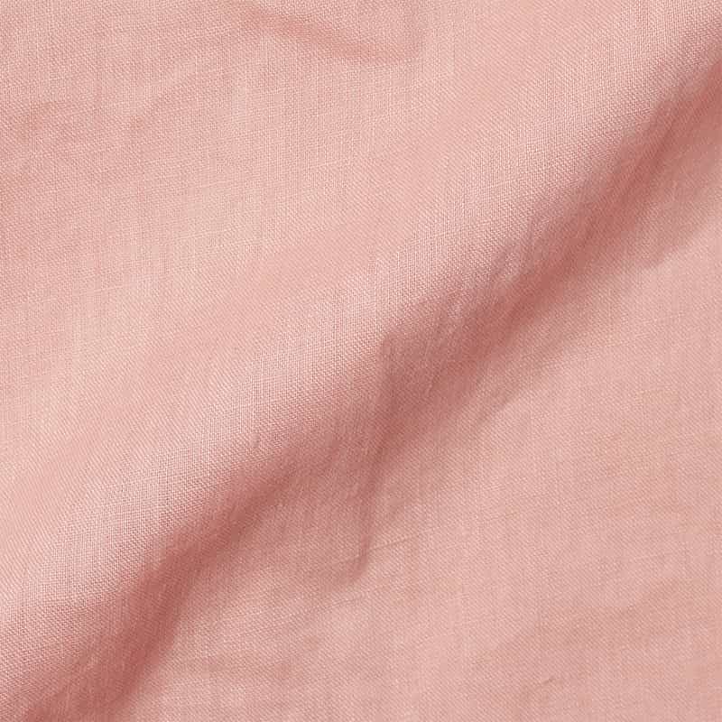 BARNEYS NEW YORK ショートスリーブリネンシャツ PINK