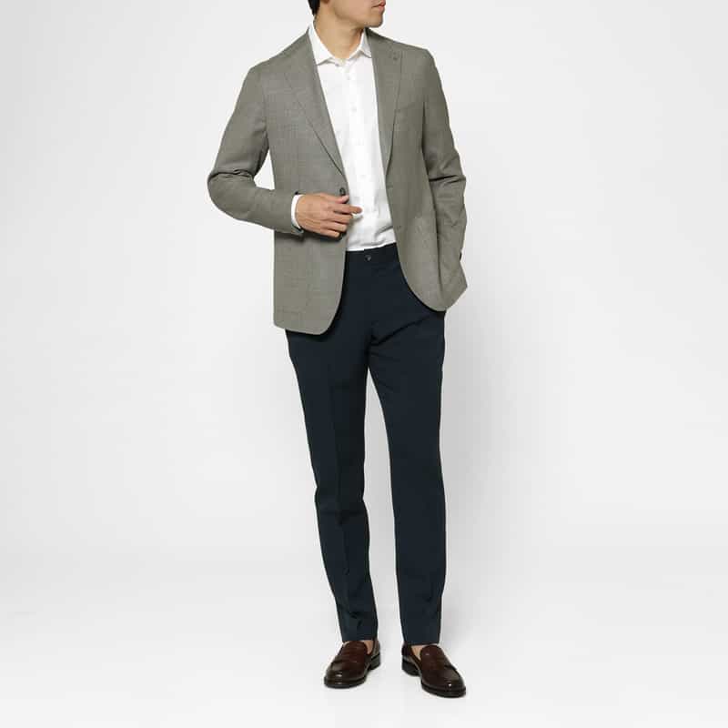 TAGLIATORE TAGLIATORE＜タリアトーレ＞ テーラードジャケット GRAY