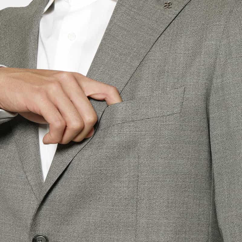 TAGLIATORE TAGLIATORE＜タリアトーレ＞ テーラードジャケット GRAY