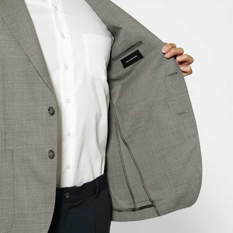TAGLIATORE TAGLIATORE＜タリアトーレ＞ テーラードジャケット GRAY