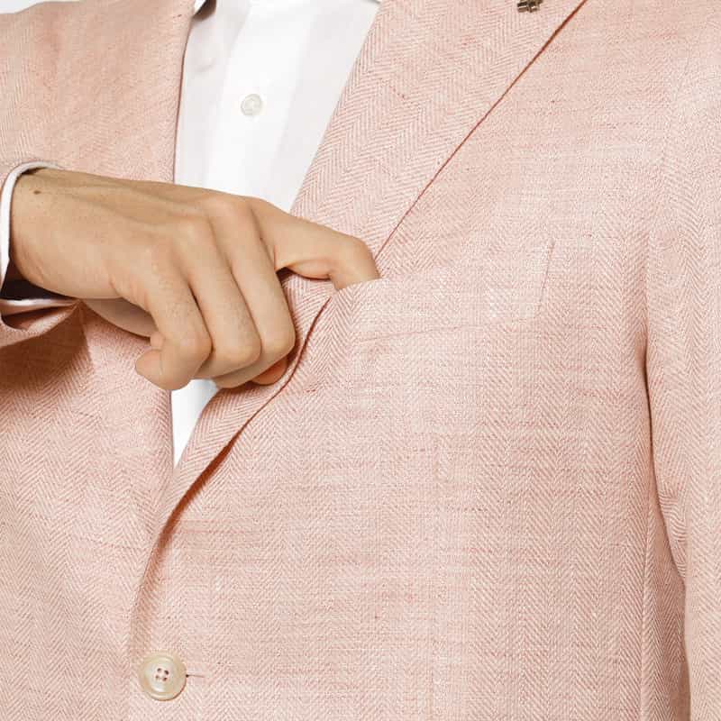 TAGLIATORE TAGLIATORE＜タリアトーレ＞ バーニーズ　ニューヨーク限定 テーラードジャケット"MONTECARLO" PINK