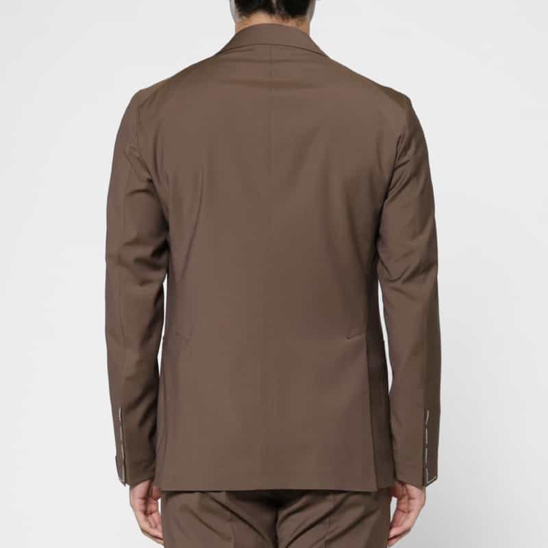 TAGLIATORE TAGLIATORE＜タリアトーレ＞ セットアップ ストレッチ素材テーラードジャケット "DAKAR" DARK BROWN