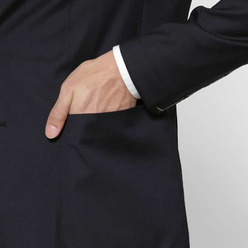 TAGLIATORE TAGLIATORE＜タリアトーレ＞ セットアップ ストレッチ素材テーラードジャケット "DAKAR" NAVY